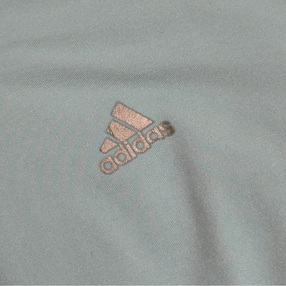 Adidas ClimaCool Clima365 Blue Teal Women’s Top Size Medium - Picture 7 of 10